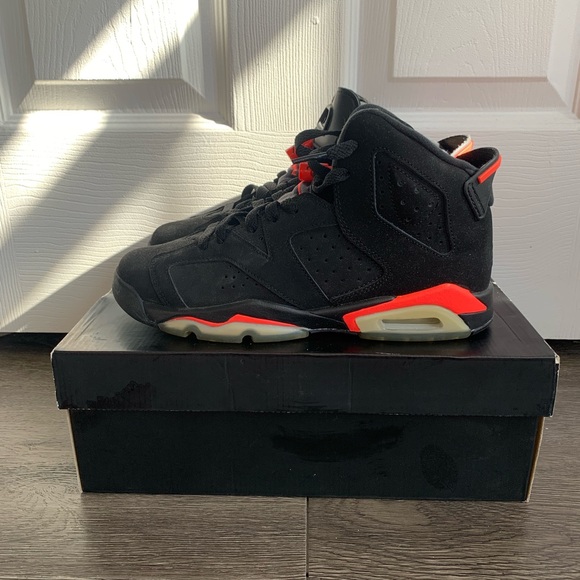 Air Jordan Retro 6 BG Infrared - US Sz 7Y - Picture 10 of 11